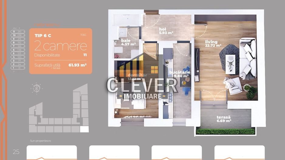 PROMO Apartament 2 camere decomandate Liviu Rebreanu - Poză 1