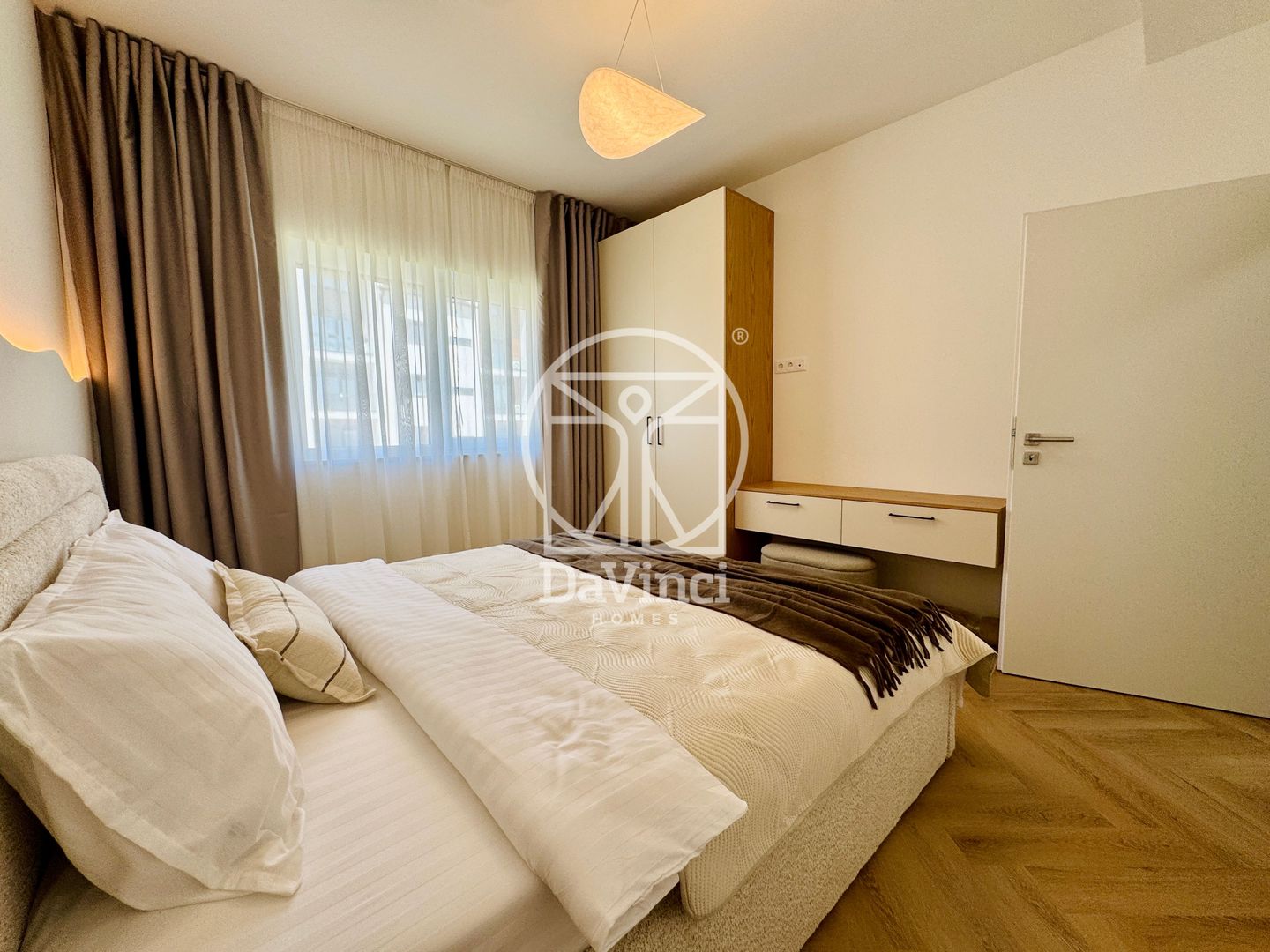 Penthouse 3 camere, 2 bai, finisat la alb, balcon (NCL-5A-Mi-ap.12) - Poză 8