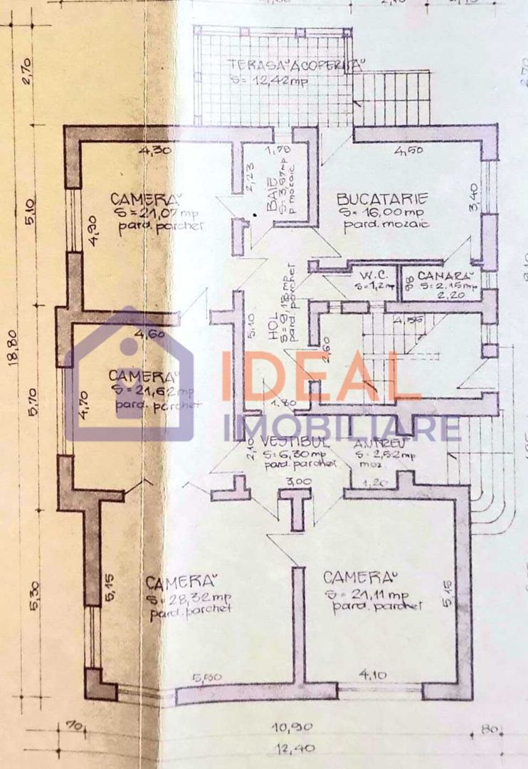 Casă boierească cu teren 900 mp – Calea Poplăcii, Sibiu - Schiță 32