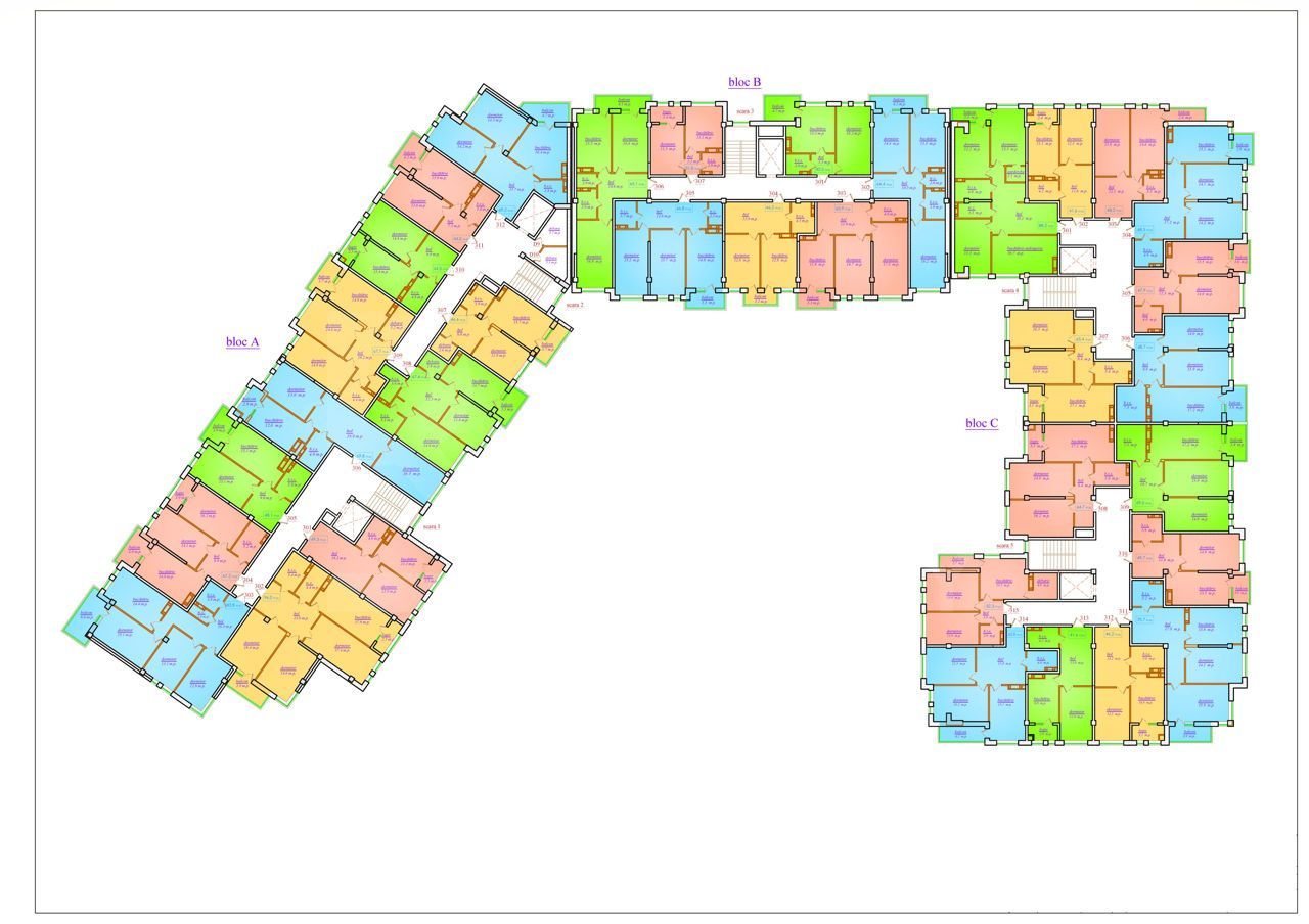 Vânzare, apartament, 2 camere, strada Nicolae Dimo, Durlești - Poză 5