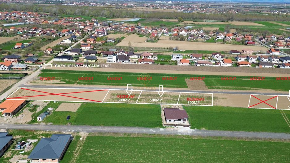 VANDUT! Parcele De vanzare 1km>Satu Mare - Poză 2