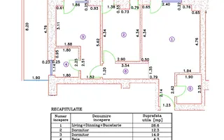 Apartament premium | 3 camere | Cortina 126 - Poză 23