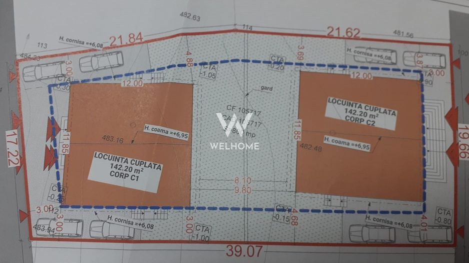 Duplex modern LA CHEIE Calea Cisnadiei, Sibiu - Schiță 11