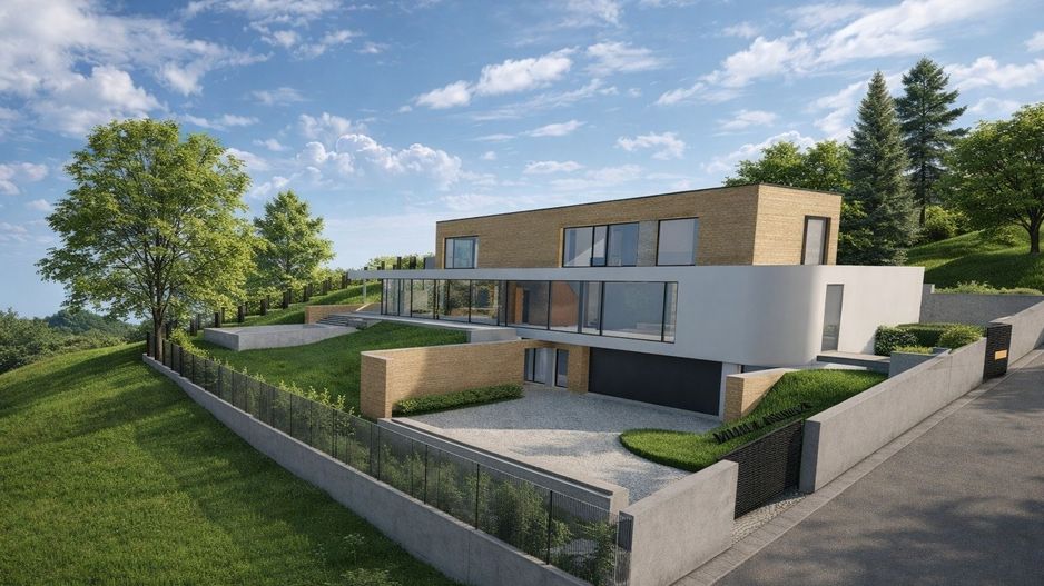 Vând teren în Salicea cu Autorizației de Construire - Poză 1