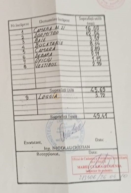 2 Camere - 50MP | Bloc Reabilitat - Clasa A | Metrou Lujerului - 5min - Schiță 21