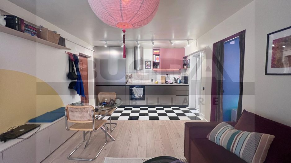 Apartament de 1 camera, 40mp, nisa de dormit, Home Garden - Poză 4