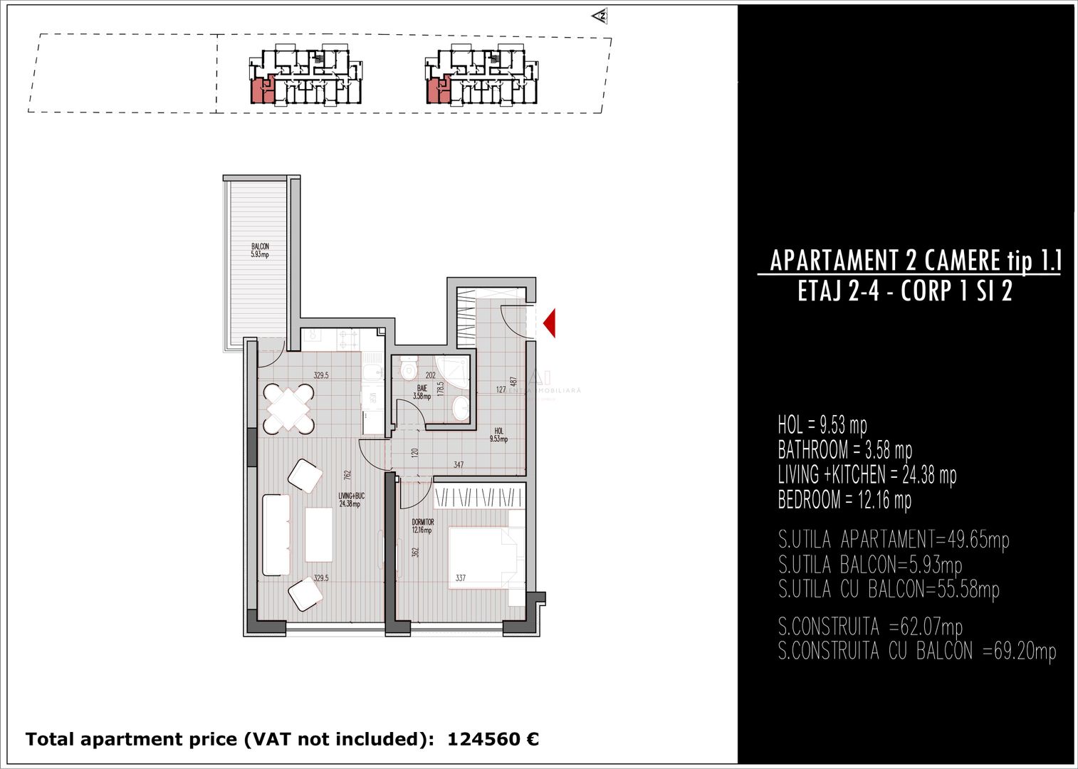 2 Camere Concept Premium | Aviatiei Baneasa - Poză 17