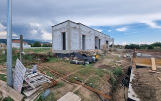 Casa la rosu, 5 camere, S+P, 547 mp teren, toate utilitatile, Cetate - Poză 5