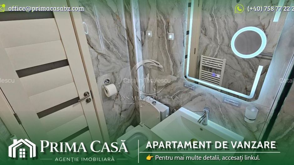 Apartament cu 2 camere ultracentral etaj 1 renovat mobilat utilat - Poză 13