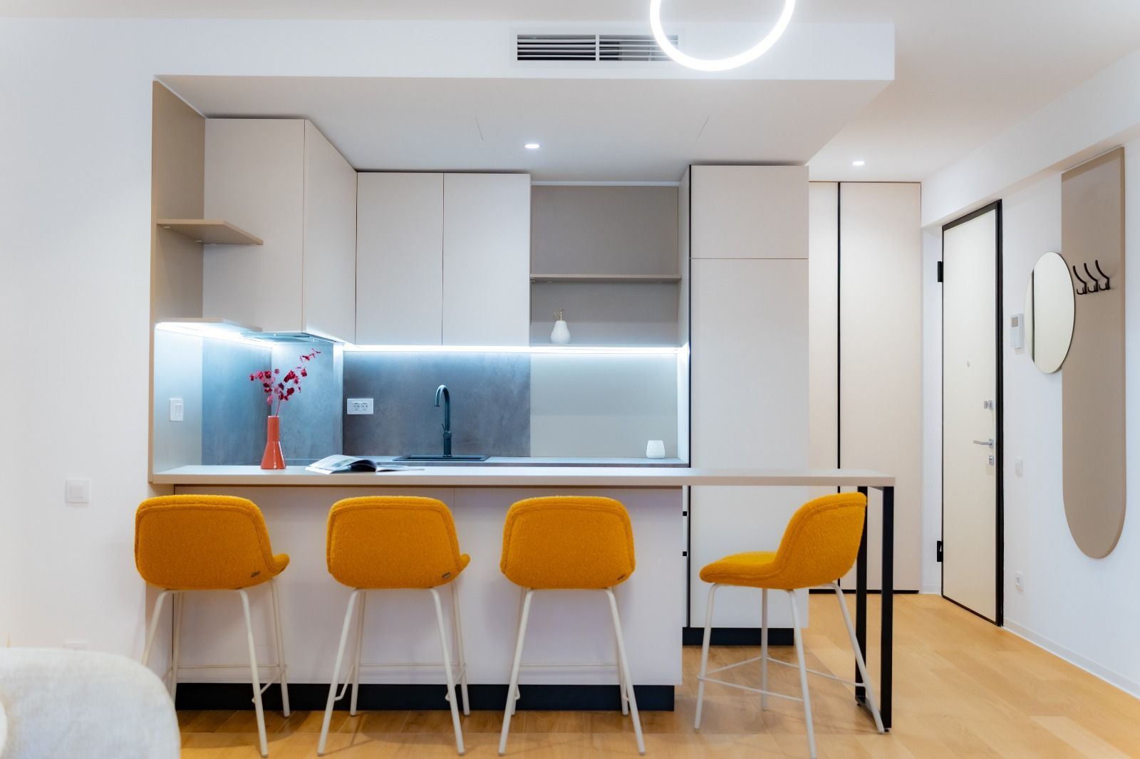 3 camere mobilat si utilat | parcare | One Lake Club Floreasca | Tei - Poză 2