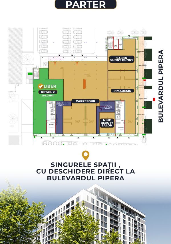 Spații comerciale/office clasa A Cloud 9 - Poză 2