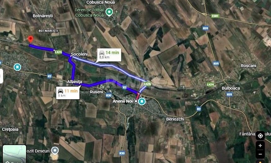 Teren pentru construcții – 33 ari, Botnăreștii Noi, Raionul Anenii Noi - Poză 7