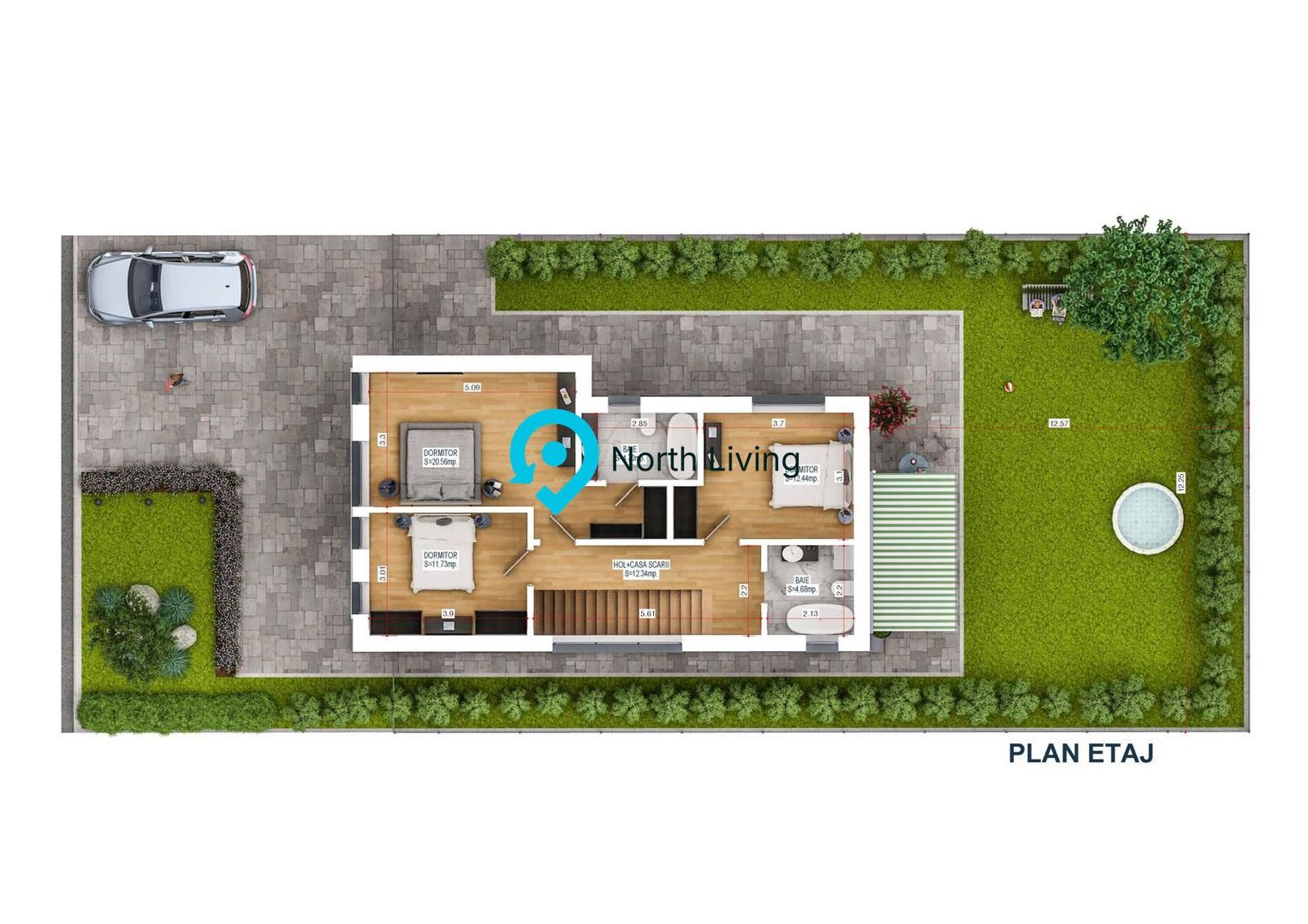 Vila P+1 | Ansamblu Nou zona Tunari - Poză 20