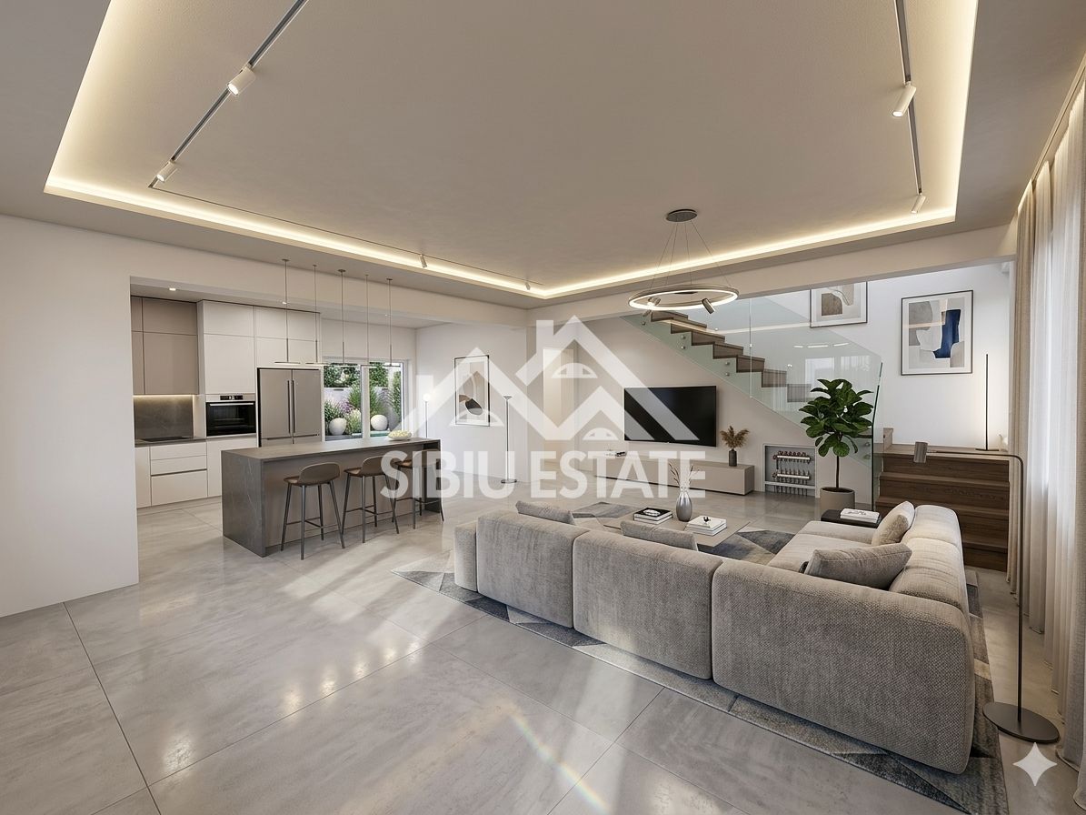 Casa 3 dormitoare, 3 bai, terasa Sibiu, Selimbar - Poză 6
