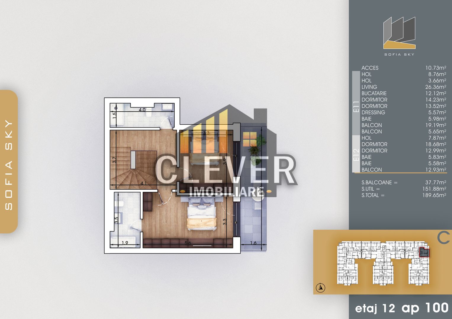 Titan Sector 3 Apartament Duplex 5 camere 700m Metrou Teclu - Poză 3