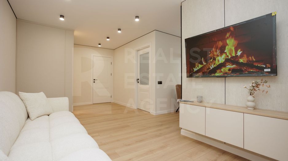 Vânzare, apartament 3 camere + living 71 mp, str. Cornului, Buiucani - Poză 6