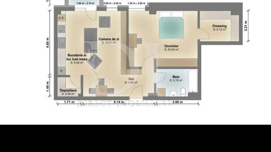 Apartament la cheie / etaj intermediar / Zona Eroilor - Poză 14