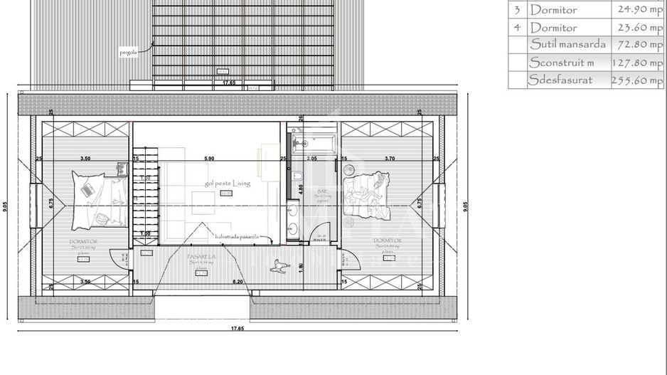 Teren intravilan 5.920 mp cu proiect | Cacova Ierii - Schiță 5