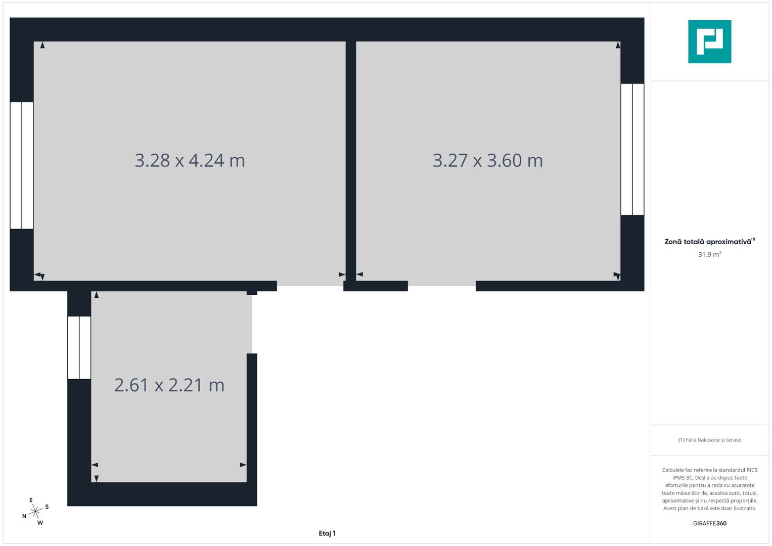 Duplex în Săcălaz despartit prin cameră tehnica - Poză 6