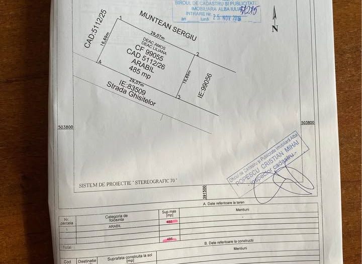 2 Parcele de vanzare in Oarda - Poză 1