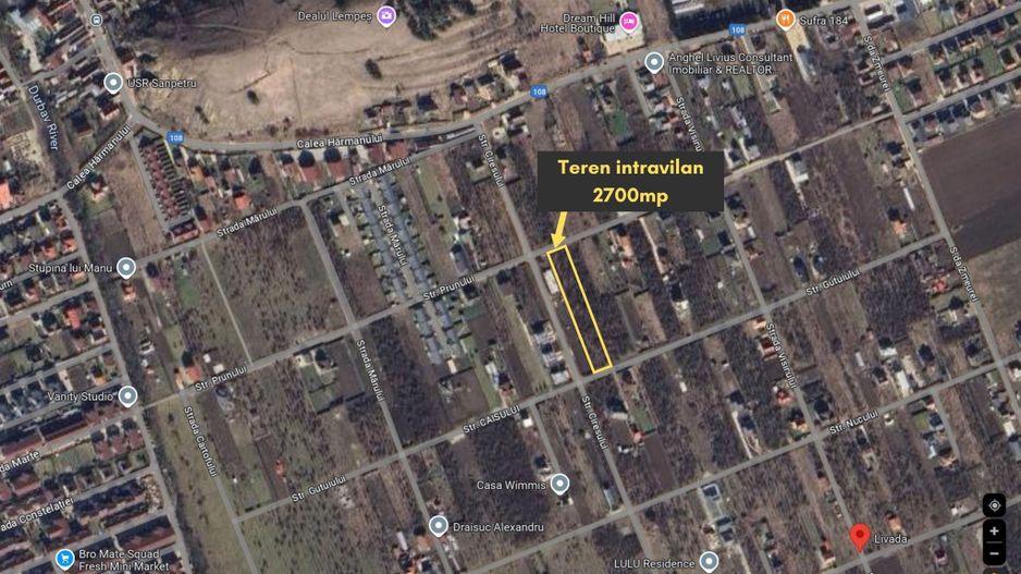Teren intravilan Sanpetru livada PUZ 2564mp - Poză 10
