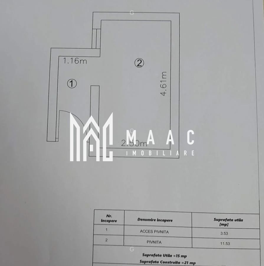 Spatiu de Birouri | 130MPU | 6 loc Parcare | Turnișor - Poză 15