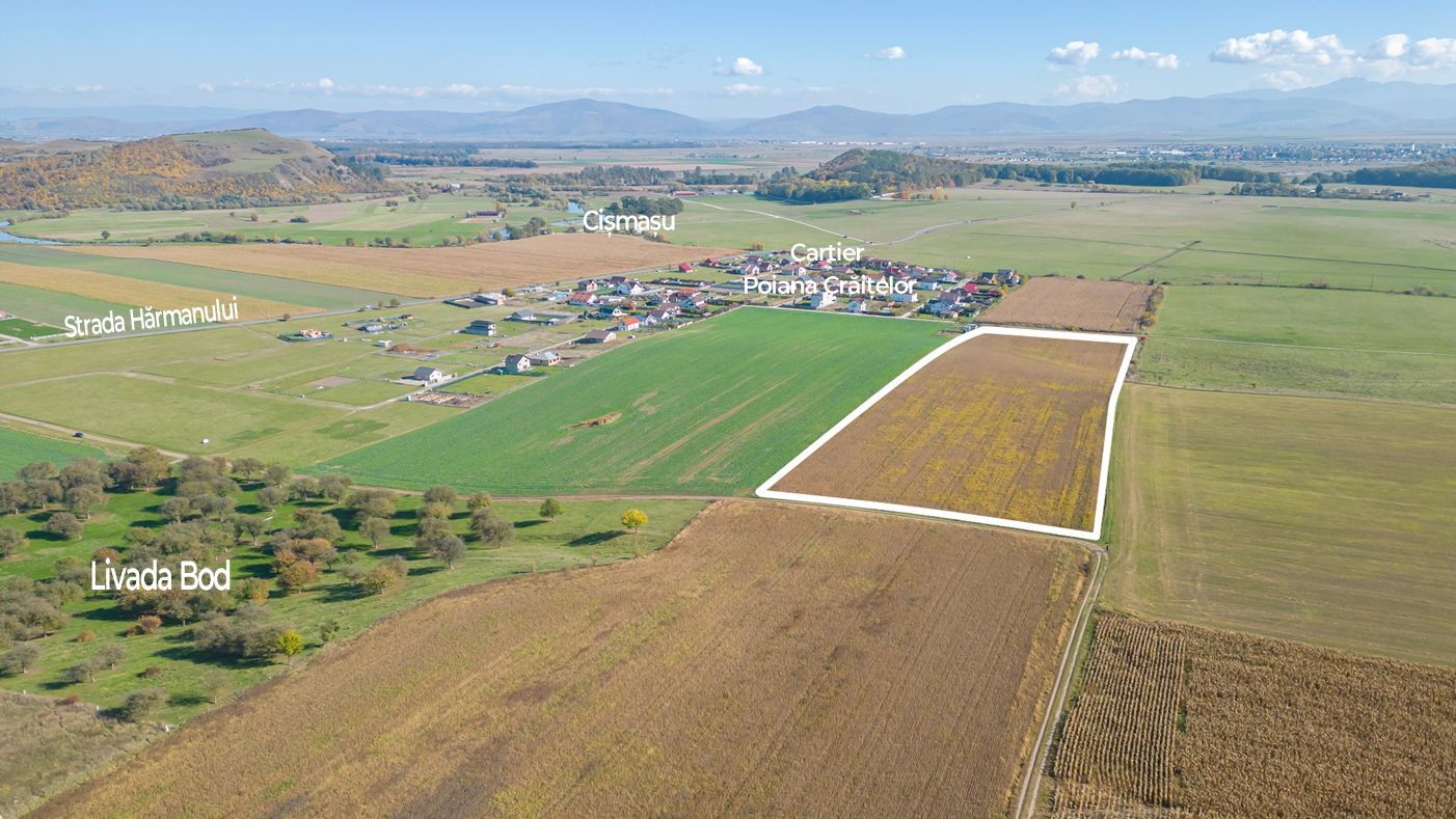 Teren în Bod, zona Poiana Crăițelor, pretabil dezvoltare imobiliară - Poză 7