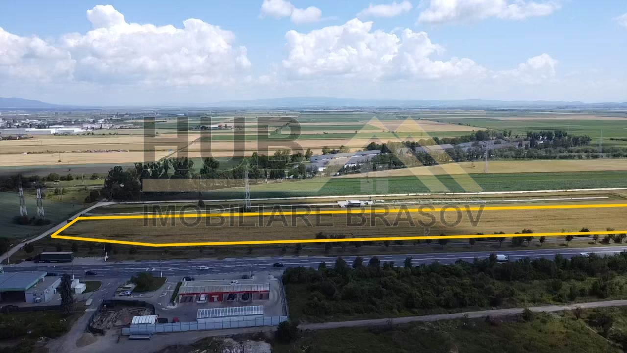 Teren Industrial Codlea | 22.500mp Necesar PUZ - Poză 3