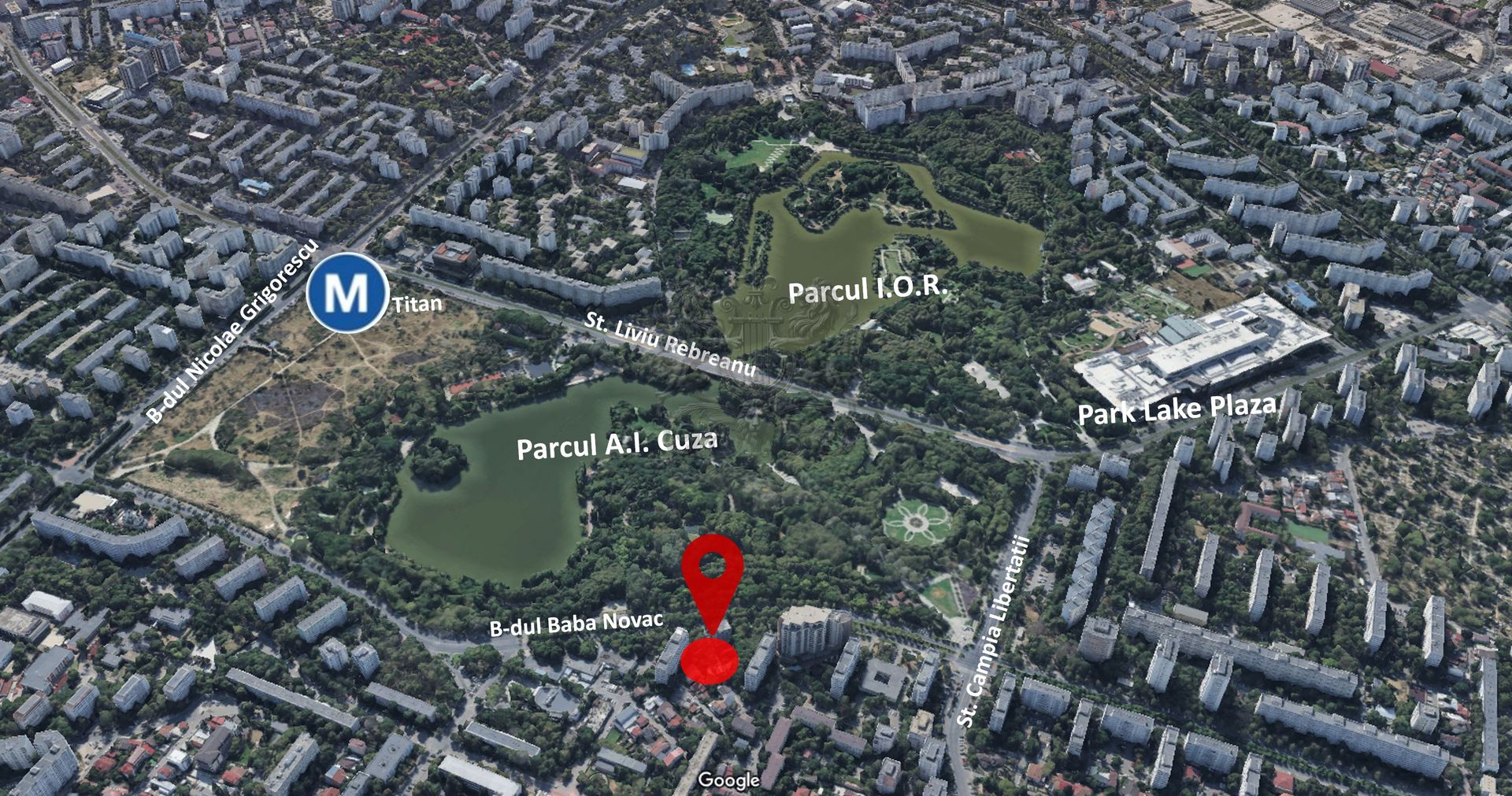 Teren | Parc Titan | Baba Novac | 232 Mp | P+2+M - Poză 1