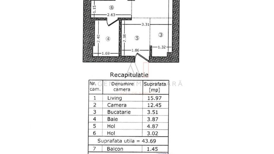 2 camere Aviatiei Park l Comision 0 - Poză 13