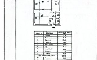 Apartamen 3 Camere | Metrou Dristor 2 la 2 minute pe jos - Poză 15
