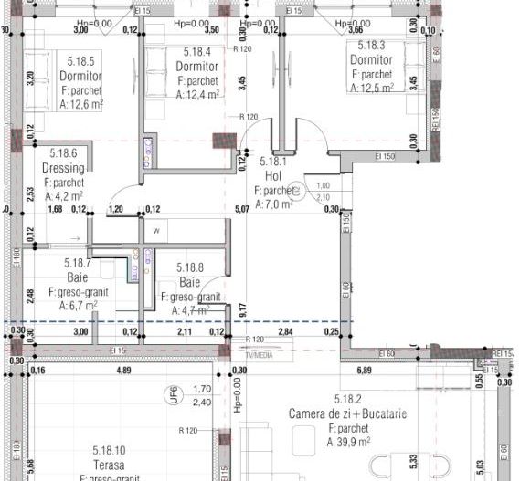 Apartament in imobil premium cu 4 camere, 4 terase – Gheorgheni - Poză 3