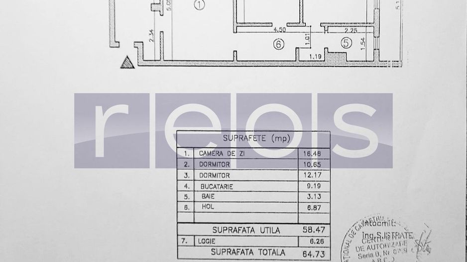 VANZARE APARTAMENT 3 CAMERE 65MP METROU IANCULUI DUBLU VEDERE SEMIDECOMANDAT - Poză 12