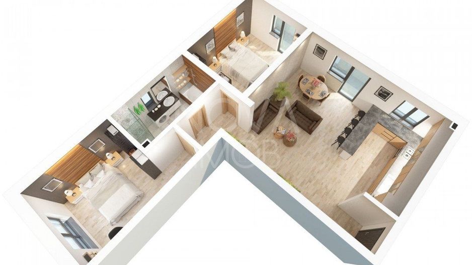 Apartament 3 camere, 2 bai + camara - Str. Doamna Stanca - Poză 6