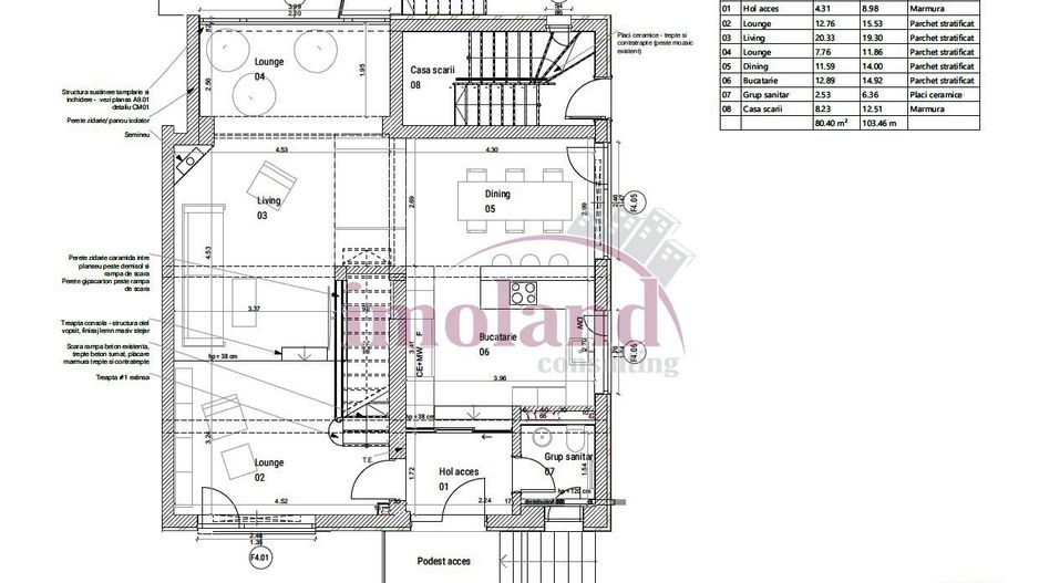 Vila - Floreasca - 12 camere+curte - Piata Floreasca - Schiță 18
