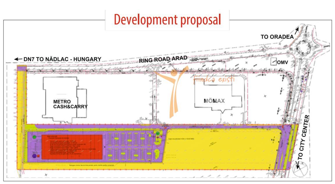 Teren comercial premium 29.000 mp I Arad I 1 km de centrul orasului - Poză 4