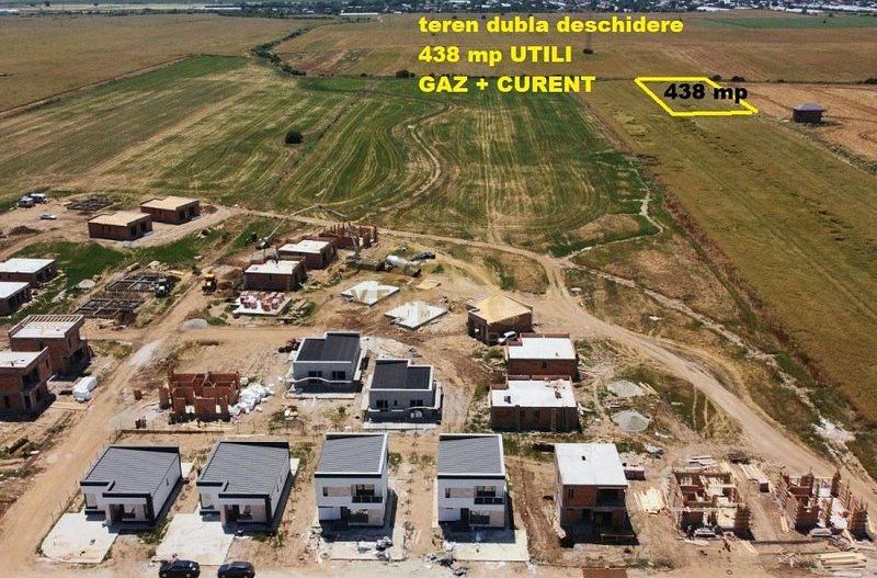Teren INTRAVILAN cu gaz si curent - comuna Berceni - Poză 3