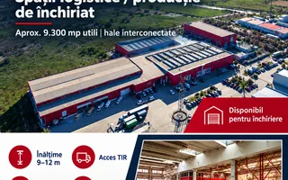 Hala productie & depozitare 9.317 mp | Pallady – Teclu - Poză 22