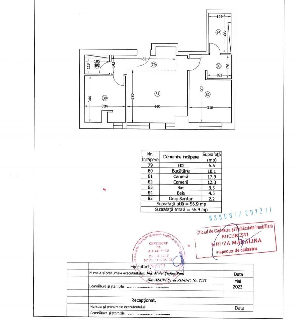 Apartament 2 CamereI AviatieiI Porsche PiperaI La cheie - Poză 10