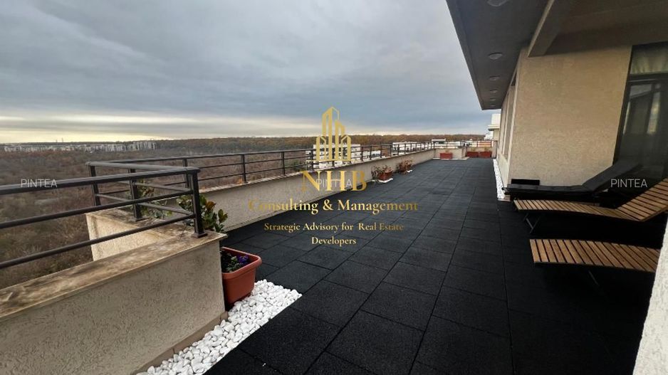 Oportunitate! Penthouse 5 camere LUX Baneasa cu 2 locuri de parcare! - Poză 6