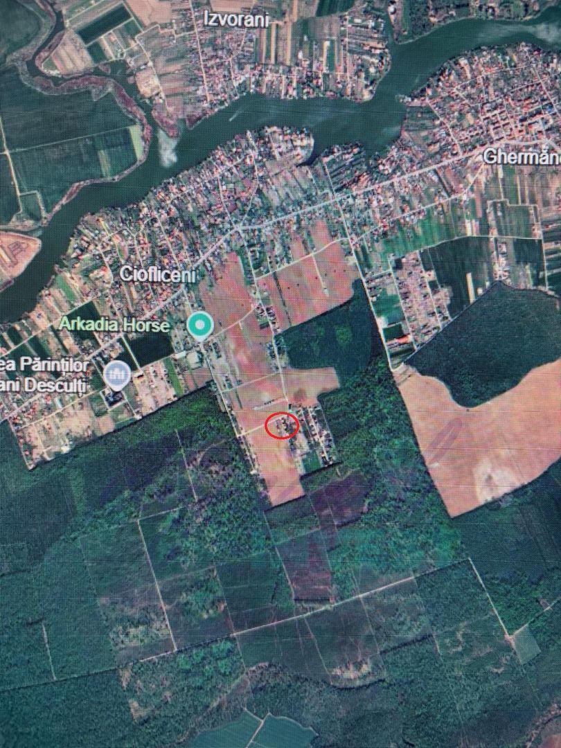 Vanzare teren constructie casa CIOFLICENI - SNAGOV - Poză 2