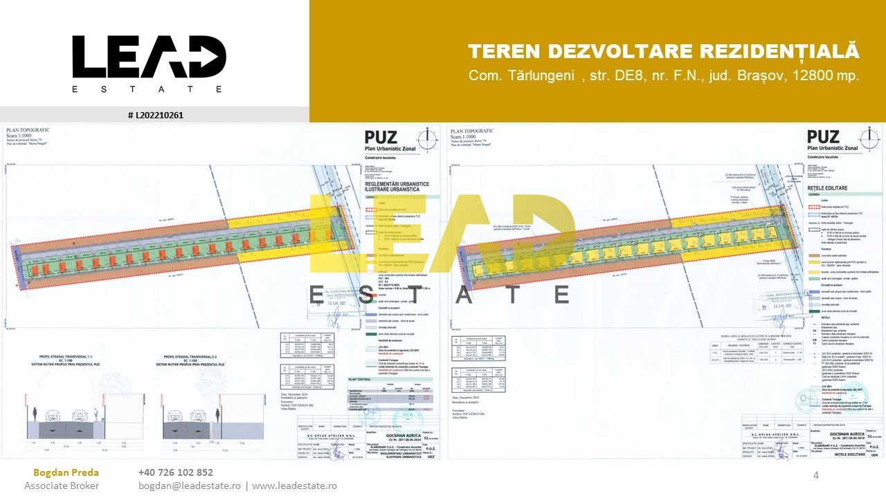 Teren excelent Dezvoltare rezidențială - Izvor Tarlungeni - Poză 3