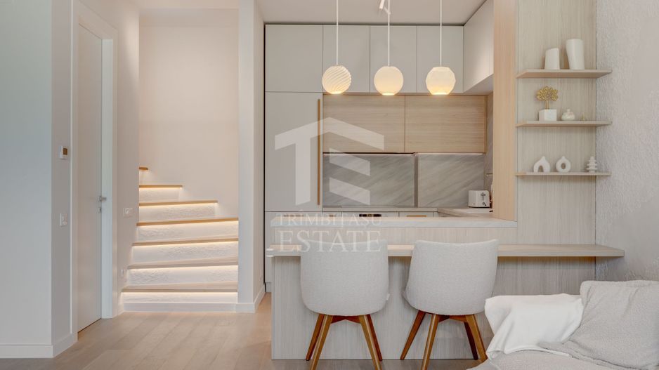 Duplex mobilat utilat,gradina, Tunari parc - Poză 5