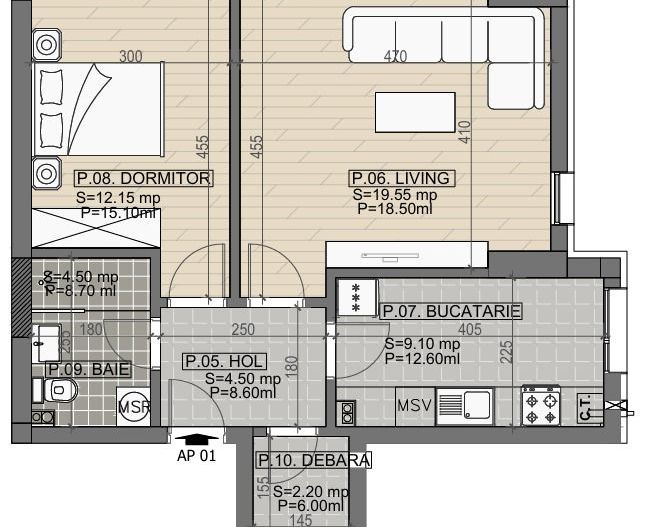 2cam.dec-bd.Brancoveanu-mall Grand Arena-Berceni-A.Persu - Poză 1