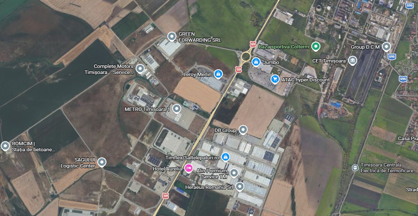 Teren parcelat 27.299mp Timisoara / Zona Sagului - Poză 5