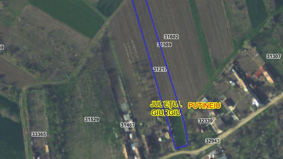 Teren intravilan 2.500 mp – Vieru, Giurgiu - Poză 1