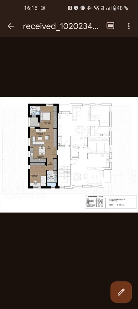 Apartament cu 3 camere, bloc nou,  situat in cartierul Europa! - Poză 12