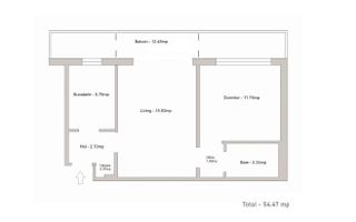Ap 2 camere 55mp etaj 1 -balcon mare -Nitu Vasile -Big Berceni - Poză 2