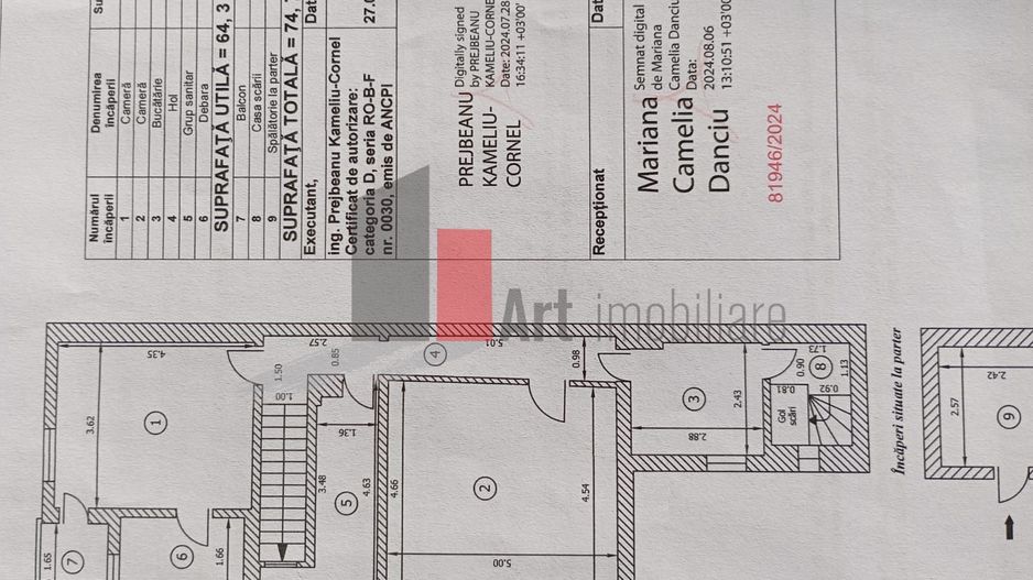 Apartament 2 cam. in vila - Poză 6