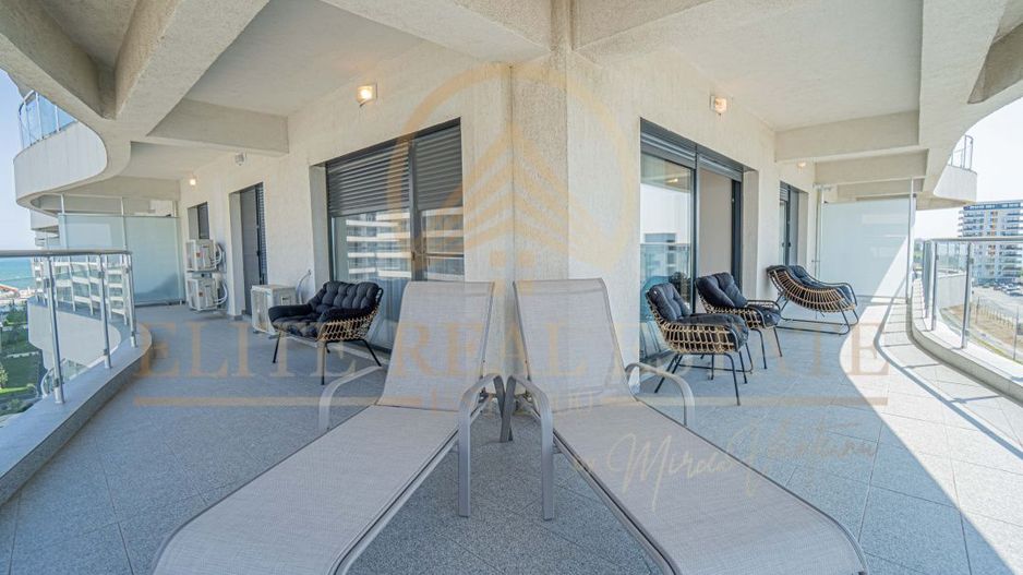 Mamaia - Apartament cu 3 camere, mobilat si utilat, vedere superba. - Poză 19